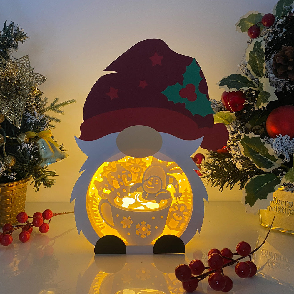 Christmas Snowman 3 – 3D Box SVG File for Cricut & Silhouette