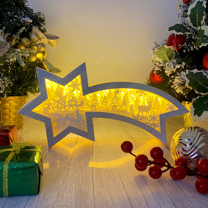 Christmas Angle – 3D Box SVG File for Cricut & Silhouette