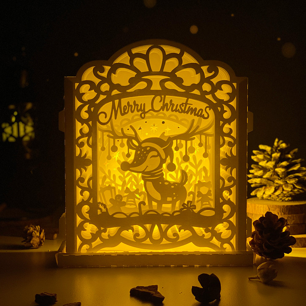 Christmas 5 – 3D Pop-Up Card SVG File for Cricut & Silhouette