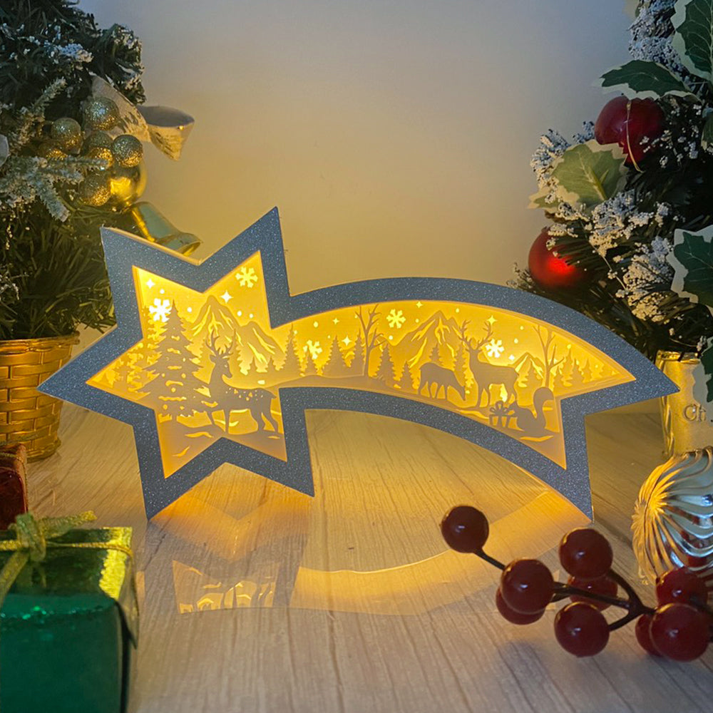 Deer 2 – 3D Box SVG File for Cricut & Silhouette