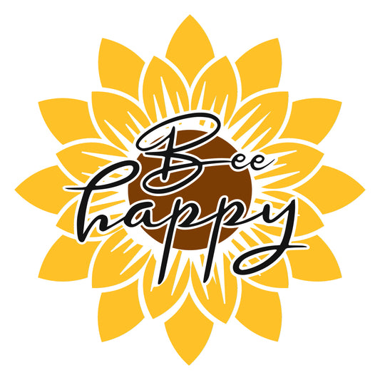 Bee Happy - Cricut File - VEKTOR KRAFT