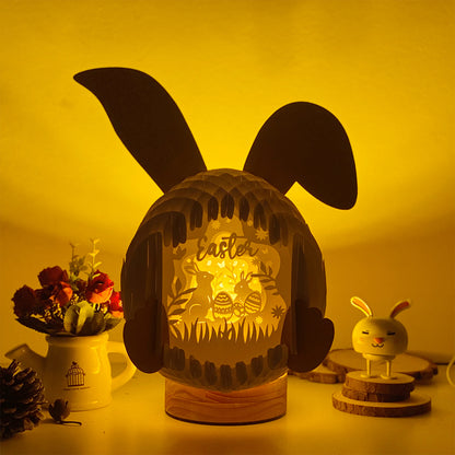 Easter 4 – 3D Pop-Up Card SVG File for Cricut & Silhouette