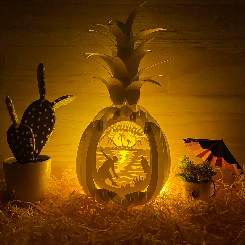 Hawaii – 3D Pop-Up Card SVG File for Cricut & Silhouette