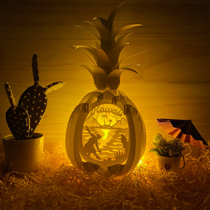 Hawaii – 3D Pop-Up Card SVG File for Cricut & Silhouette