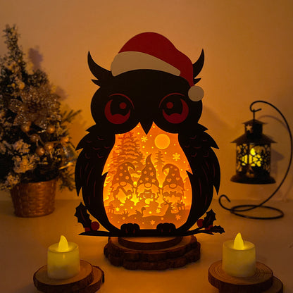 Christmas Gnome – 3D Box SVG File for Cricut & Silhouette