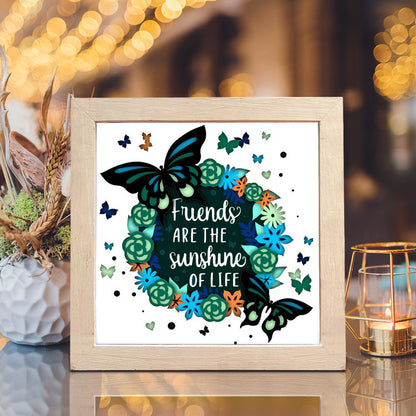Friendship Quote 5 – 3D Shadow Box SVG File for Cricut & Silhouette
