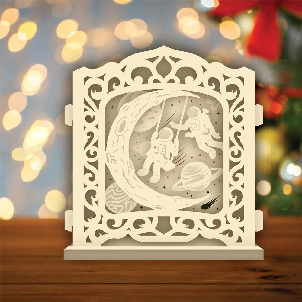 Astronaut – 3D Pop-Up Card SVG File for Cricut & Silhouette