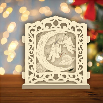 Astronaut – 3D Pop-Up Card SVG File for Cricut & Silhouette
