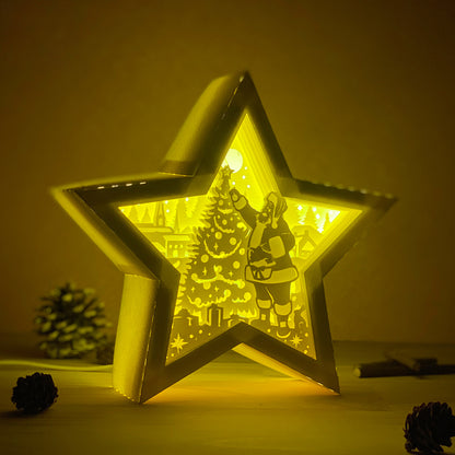 Xmas 5 – 3D Box SVG File for Cricut & Silhouette