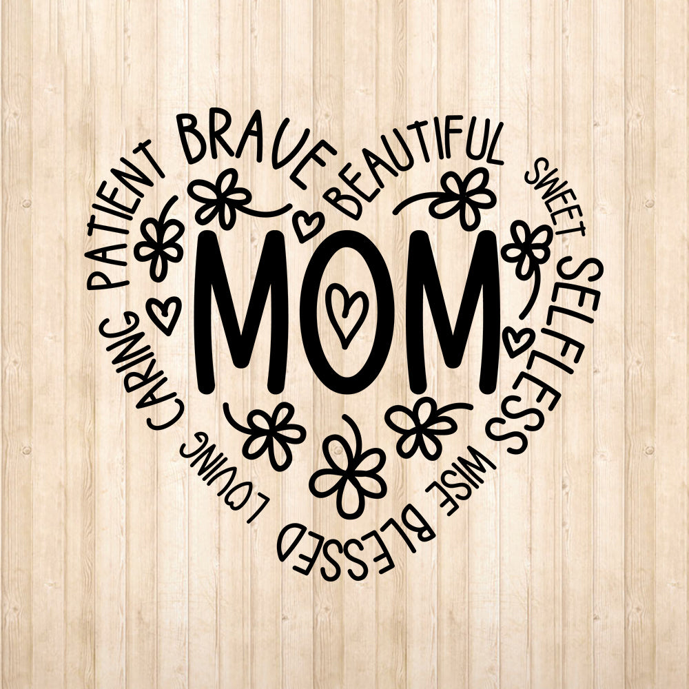Mom Heart - Cricut File - VEKTOR KRAFT