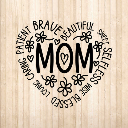 Mom Heart - Cricut File - VEKTOR KRAFT
