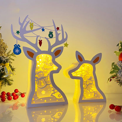 Christmas Snowman – 3D Box SVG File for Cricut & Silhouette