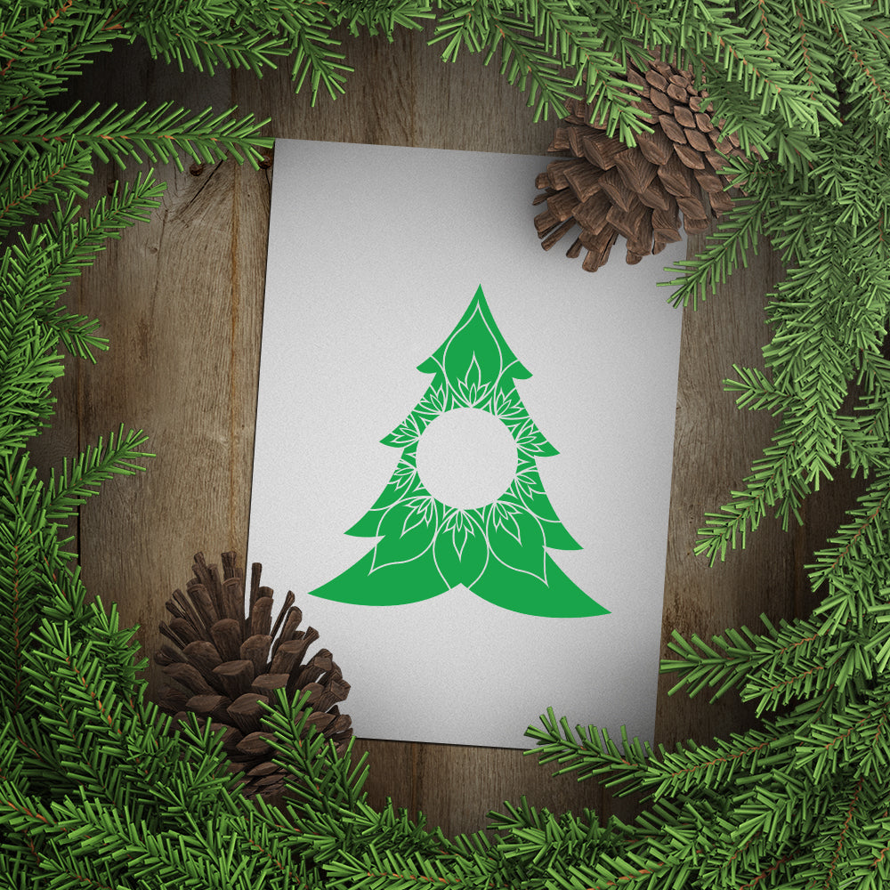 Christmas Tree 4 - Christmas Cricut File - VEKTOR KRAFT