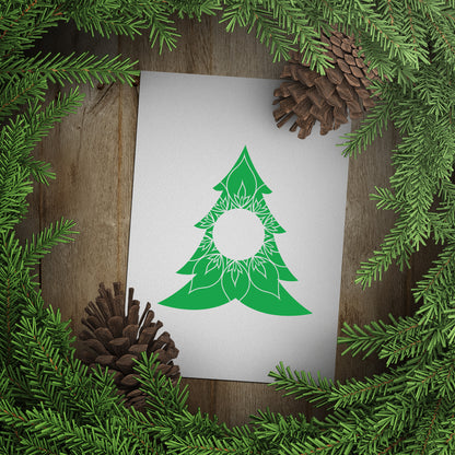 Christmas Tree 4 - Christmas Cricut File - VEKTOR KRAFT