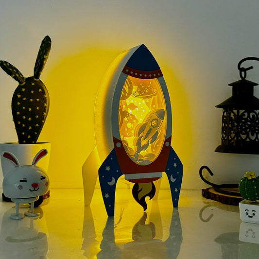 Rocket – 3D Rocket Box File - Cricut File - VEKTOR KRAFT