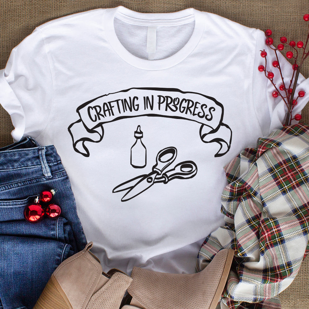 Crafting In Progress - Cricut File - VEKTOR KRAFT