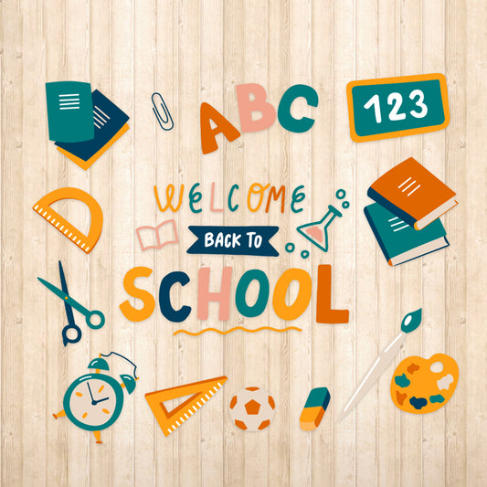Back To School 1 - Cricut File - VEKTOR KRAFT