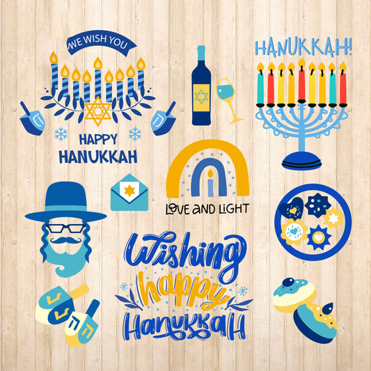 Hanukkah - Cricut File - VEKTOR KRAFT