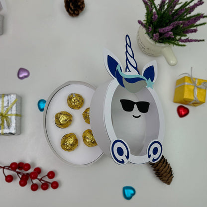 Unicorn – 3D Box SVG File for Cricut & Silhouette
