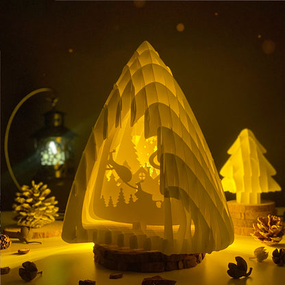 Xmas – 3D Pop-Up Card SVG File for Cricut & Silhouette