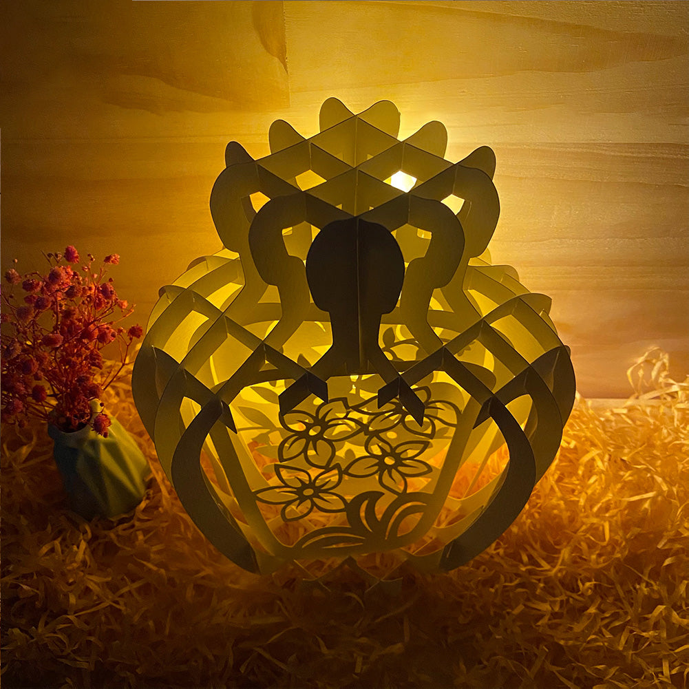 Flower – 3D Pop-Up Card SVG File for Cricut & Silhouette