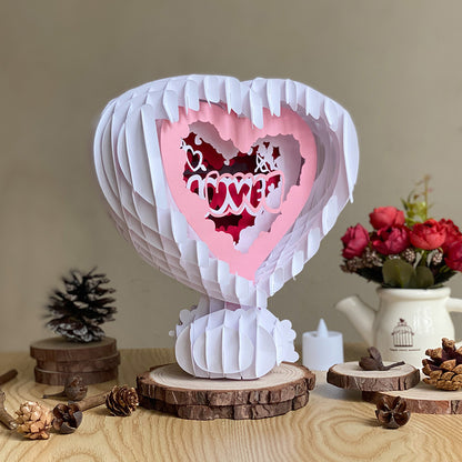 Love 4 – 3D Pop-Up Card SVG File for Cricut & Silhouette