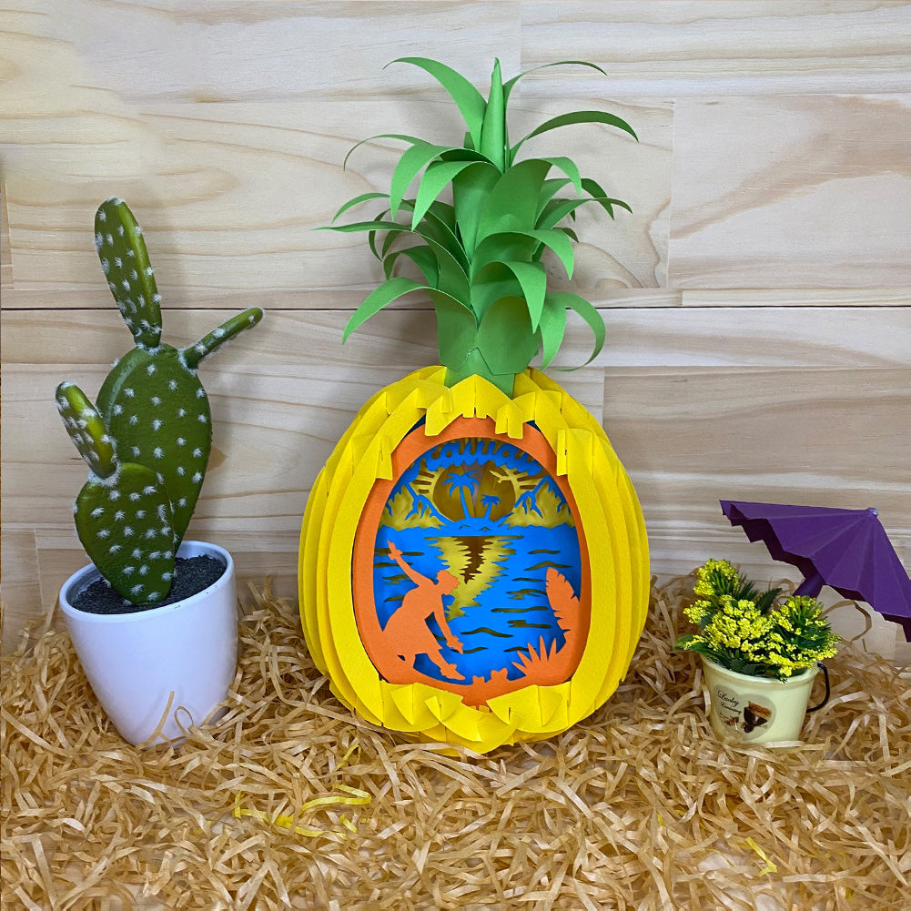 Hawaii – 3D Pop-Up Card SVG File for Cricut & Silhouette