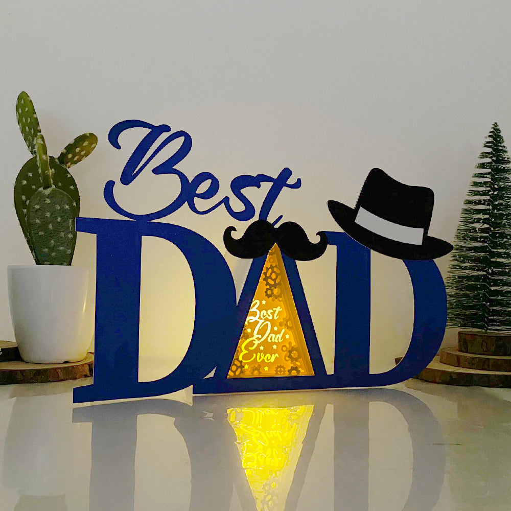 Best Dad Ever – 3D Best Dad Box File - Cricut File - VEKTOR KRAFT