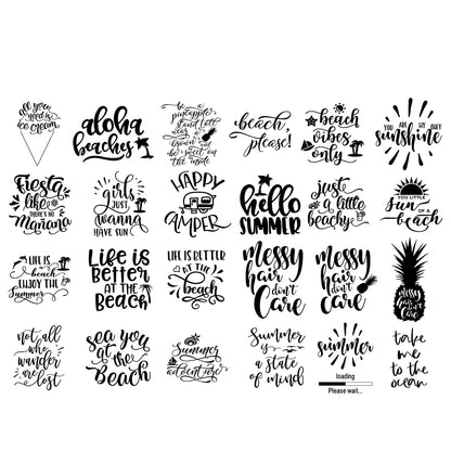 Summer Bundle 1 - Cricut File - VEKTOR KRAFT