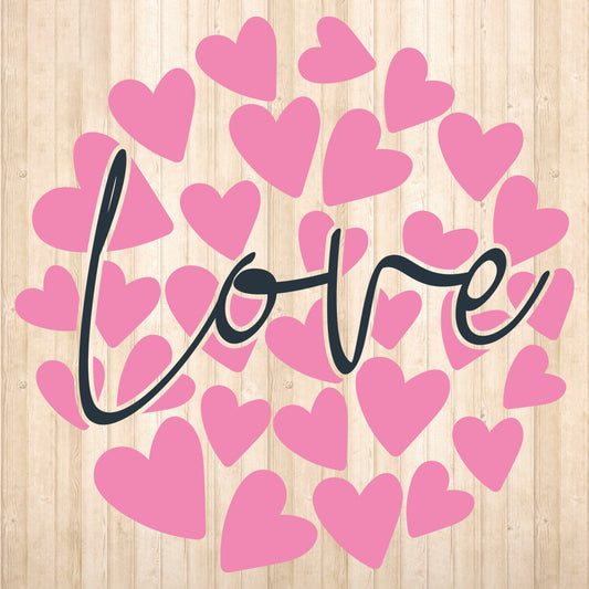 Love - Valentine Cricut File - VEKTOR KRAFT