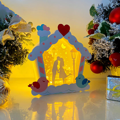 Love – 3D Bird House Box File - Cricut File - VEKTOR KRAFT
