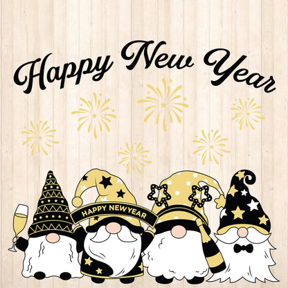New Year Gnomes - Cricut File - VEKTOR KRAFT