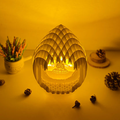 Buddha 1 – 3D Pop-Up Card SVG File for Cricut & Silhouette