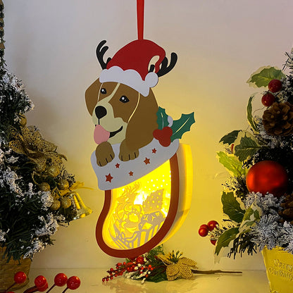 Christmas Santa – 3D Box SVG File for Cricut & Silhouette