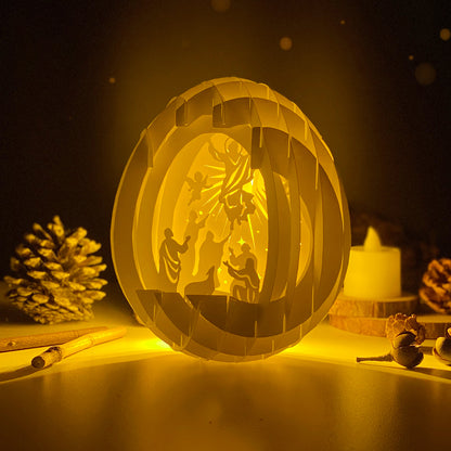 Jesus 3 – 3D Pop-Up Card SVG File for Cricut & Silhouette