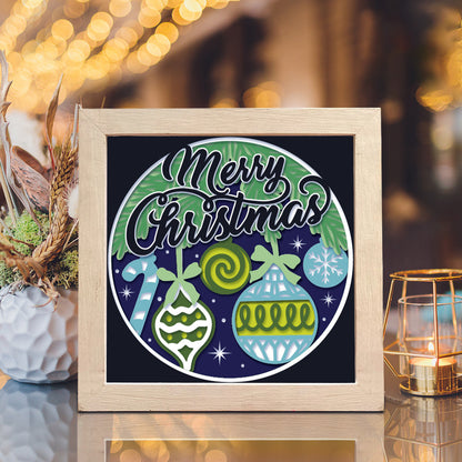 Christmas Bell 3 – 3D Shadow Box SVG File for Cricut & Silhouette