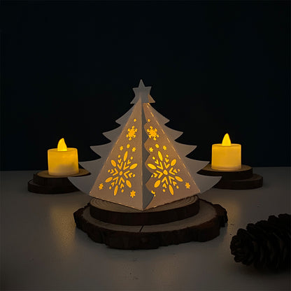 Xmas 2 – 3D Lantern SVG File for Cricut & Silhouette