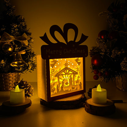 Nativity 2 – 3D Box SVG File for Cricut & Silhouette