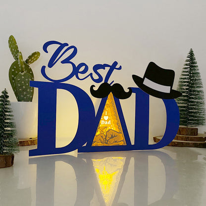 Love Dad – 3D Best Dad Box File - Cricut File - VEKTOR KRAFT