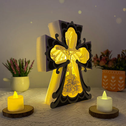Jesus – 3D Box SVG File for Cricut & Silhouette