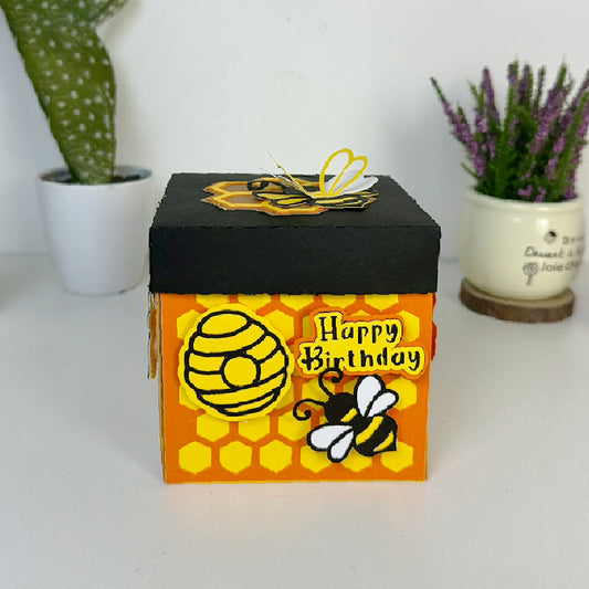 Happy Birthday 1 – 3D Surprise Box File - Cricut File - VEKTOR KRAFT
