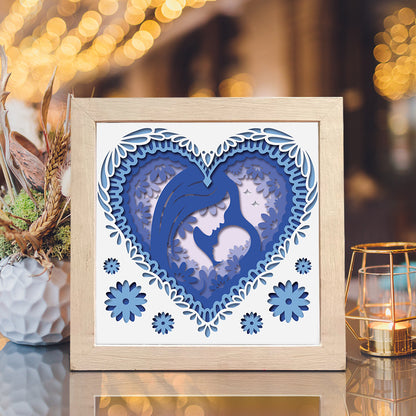 Happy Mother's Day 6 – 3D Shadow Box SVG File for Cricut & Silhouette