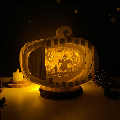 Ghost – 3D Pop-Up Card SVG File for Cricut & Silhouette