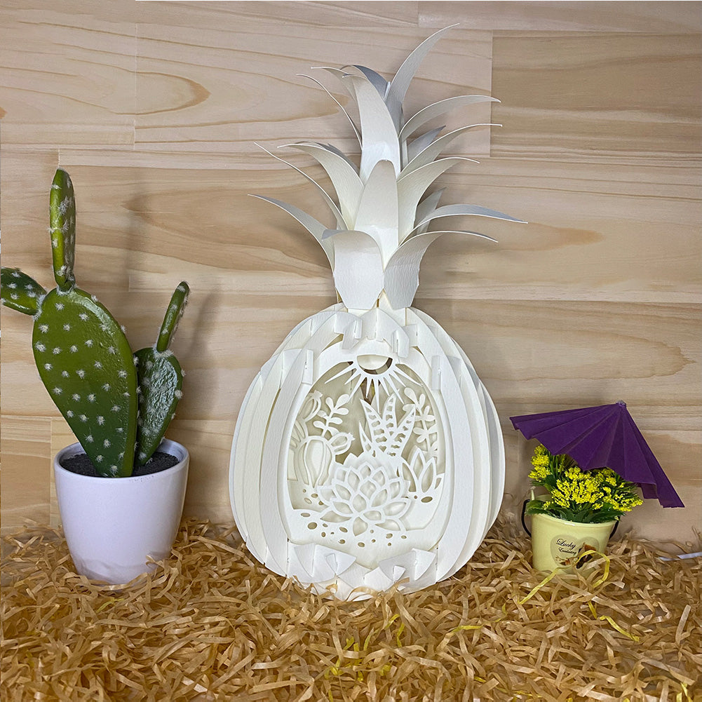Succulent Plant – 3D Pop-Up Card SVG File for Cricut & Silhouette