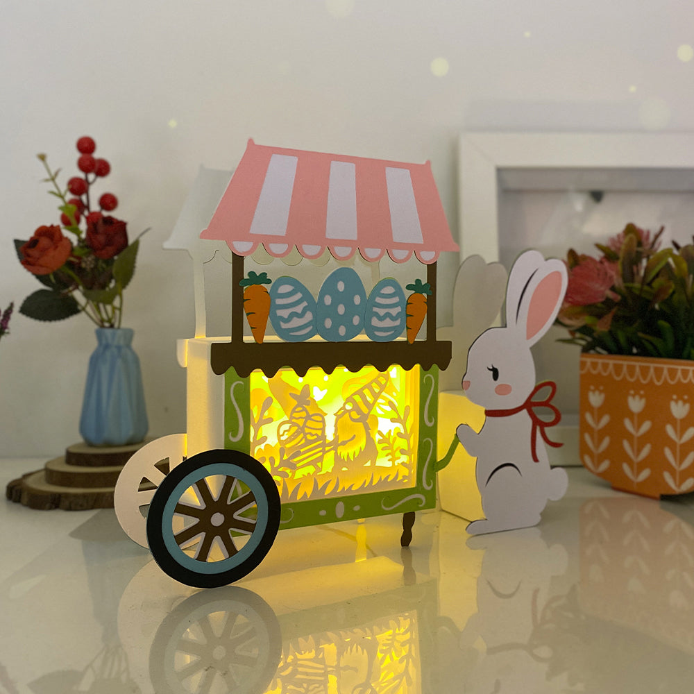 Easter Gnome – 3D Box SVG File for Cricut & Silhouette
