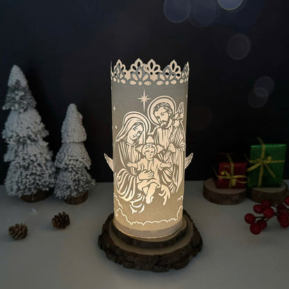 Nativity – 3D Lightbox SVG File for Cricut & Silhouette