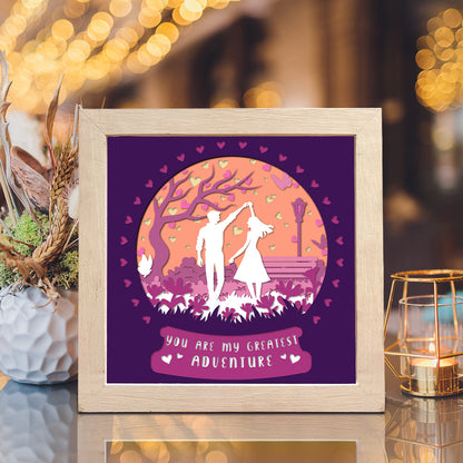 Couple – 3D Shadow Box SVG File for Cricut & Silhouette