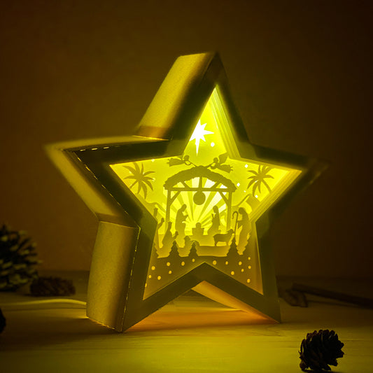 Xmas 2 – 3D Box SVG File for Cricut & Silhouette