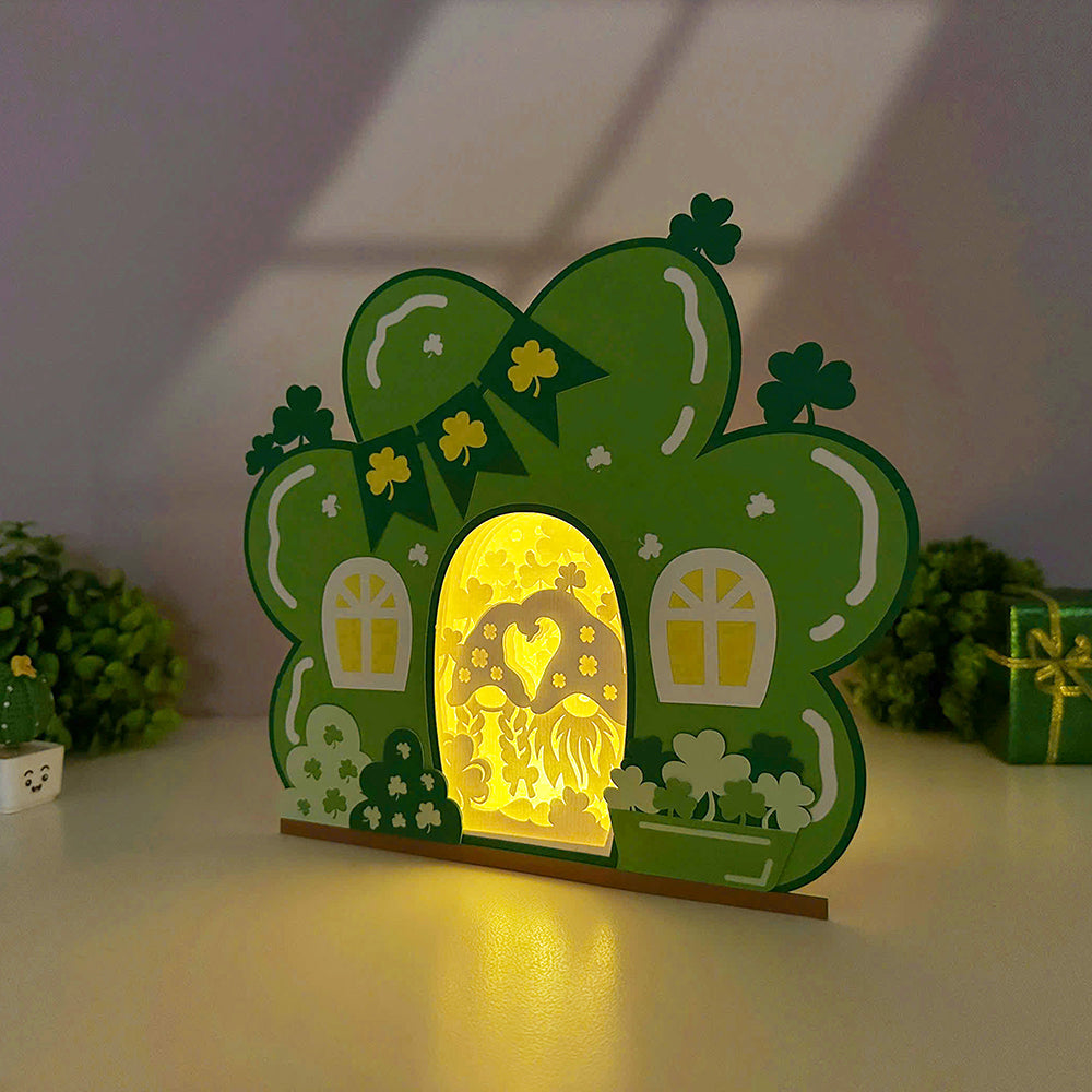 St.Patrick's Day 2 – 3D House Box 2 File - Cricut File - VEKTOR KRAFT