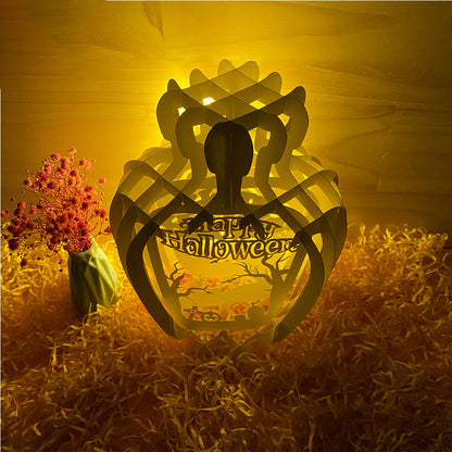 Halloween 1 – 3D Pop-Up Card SVG File for Cricut & Silhouette